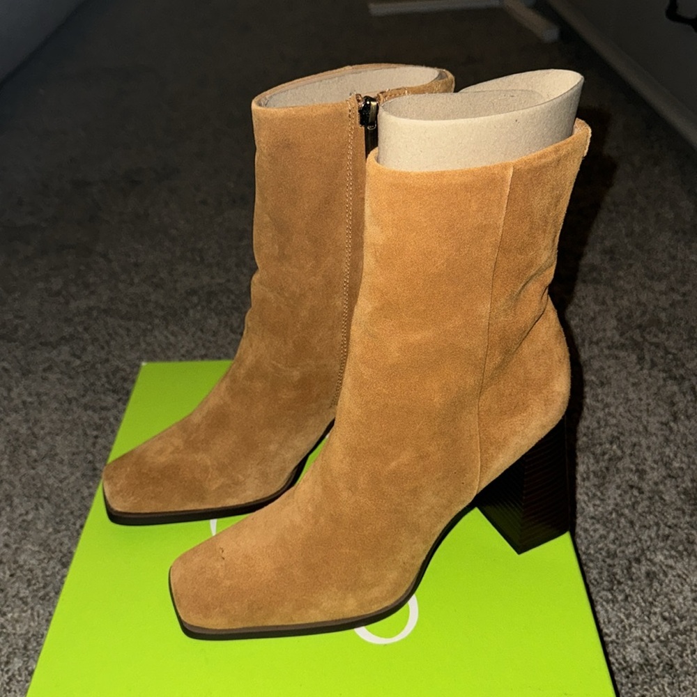 Sam Edelman Square toe booties